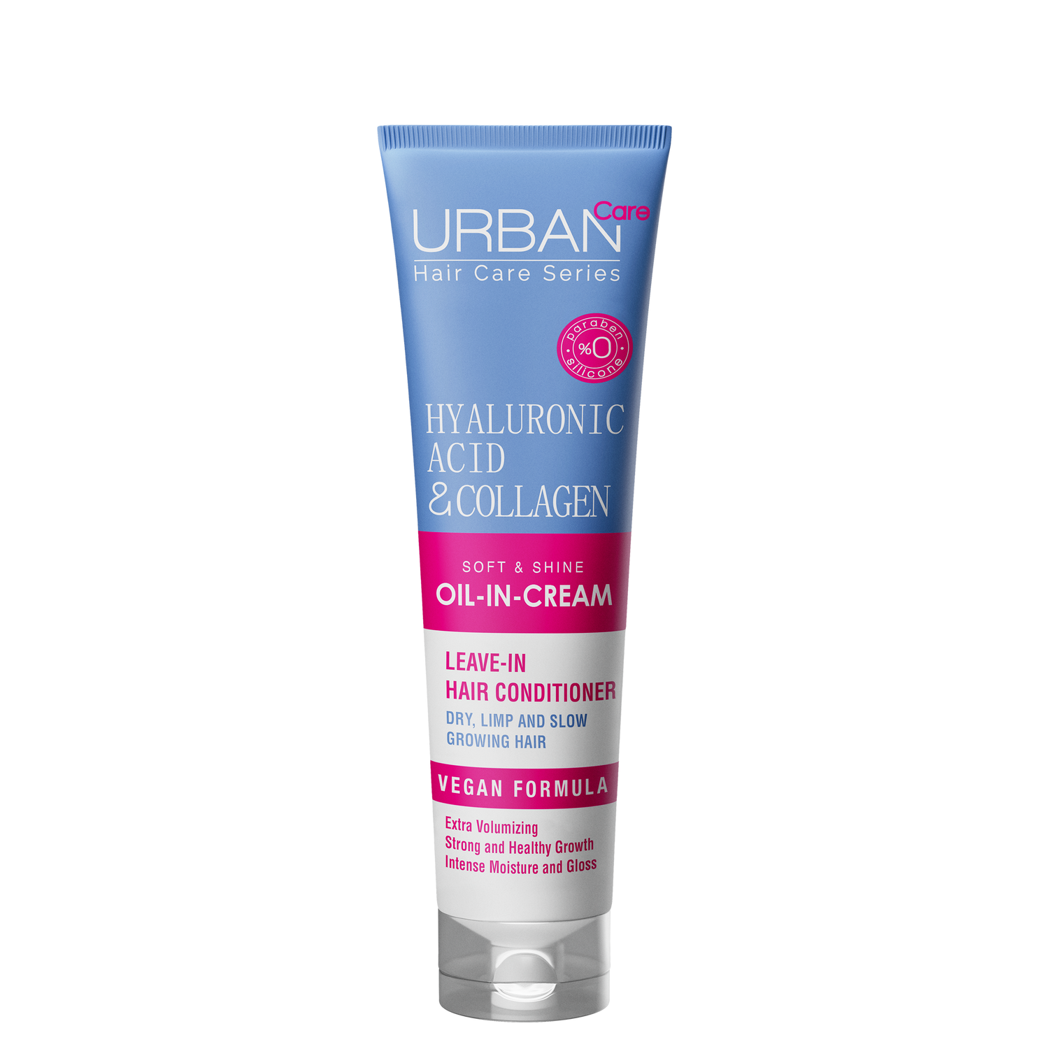 Urban Care Hyaluronic Acid &amp; Collagen Oil In Cream 150ml كريم لترطيب الشعر