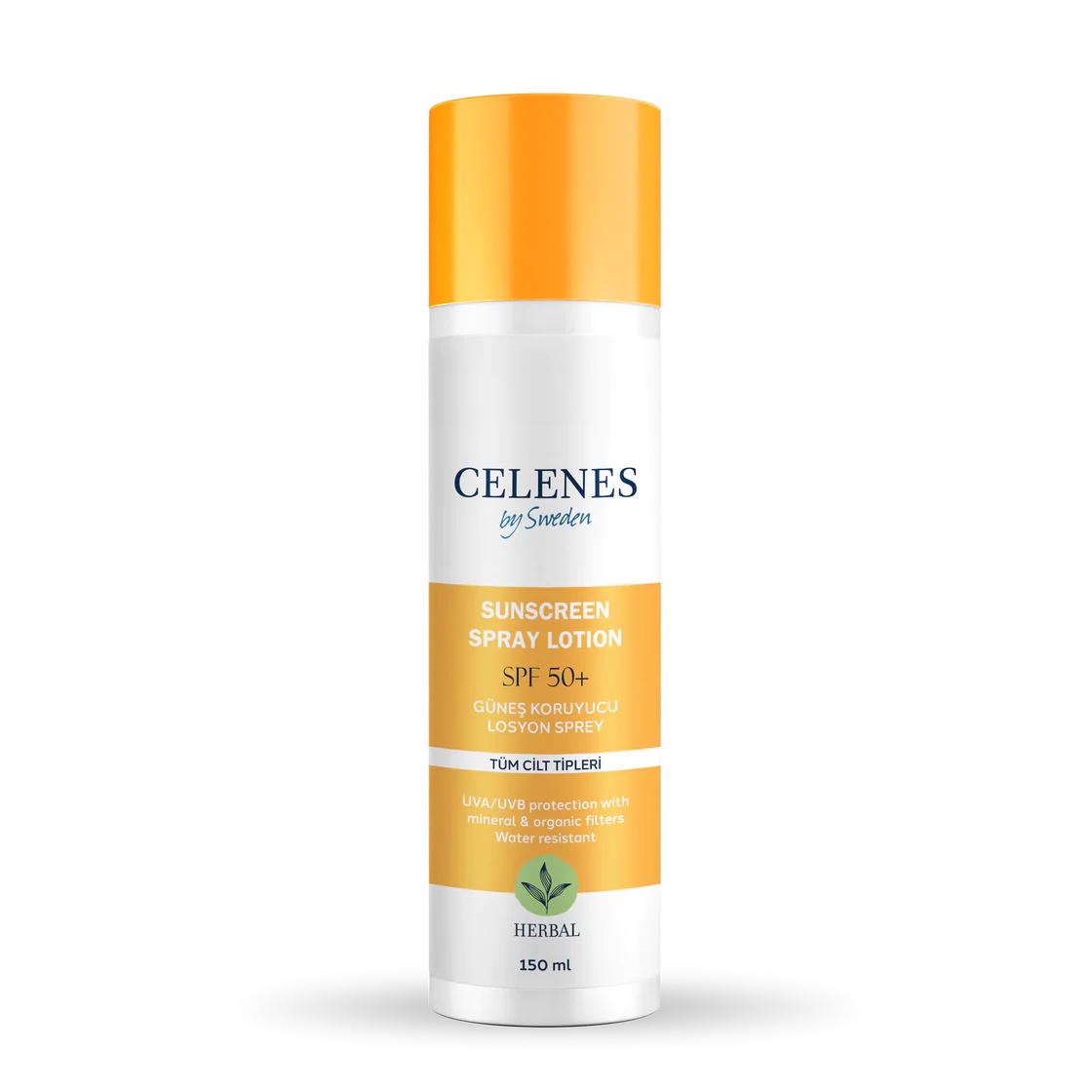 Celenes Herbal Spf50+ Spray 150ml واقي شمس بخاخ