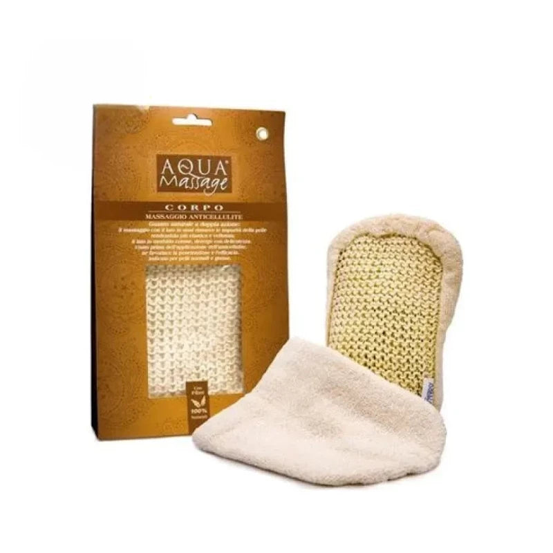 Aqua Massage Corpo Vital Relaxing Sisal Glove إسفنجة استحمام