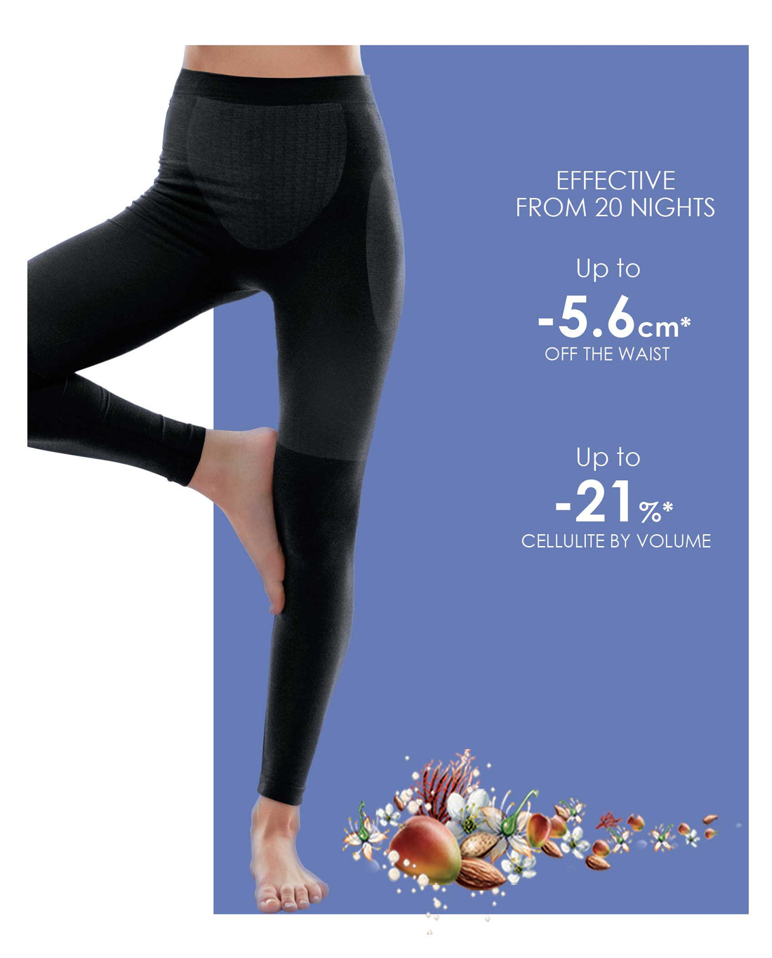 Lytess Night Detox Legging Slimming &amp; Cellulite Leggings (Black)