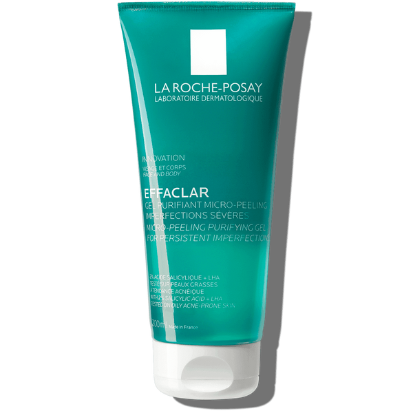 La Roche Posay Effaclar Micro Peeling Purifying Gel 200ml غسول جل للبشرة الدهنية ولمعرضة لحب لشباب