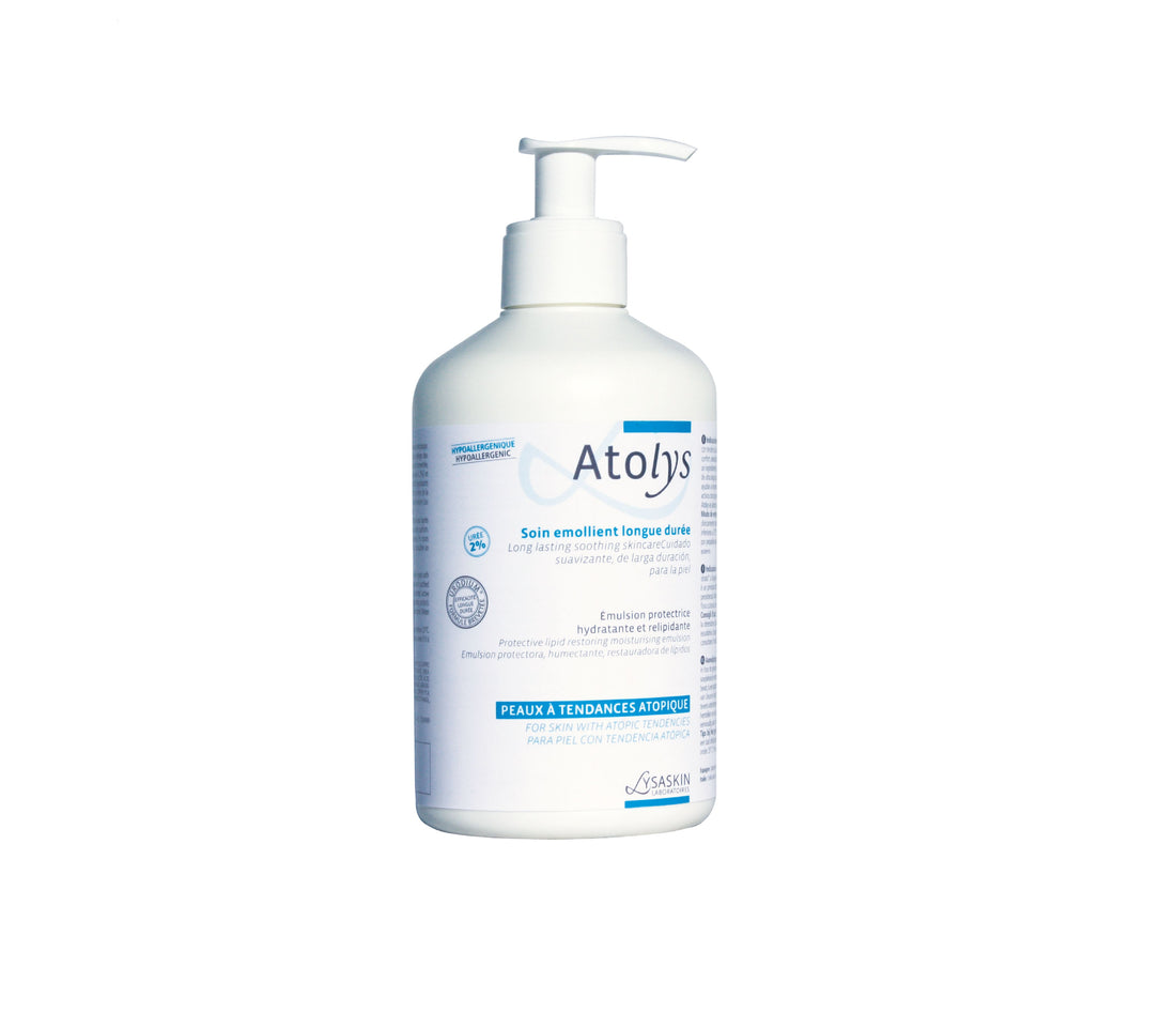 Lysaskin Atolys Body Emulsion 200ml مرطب للبشرة الحساسة جدًا