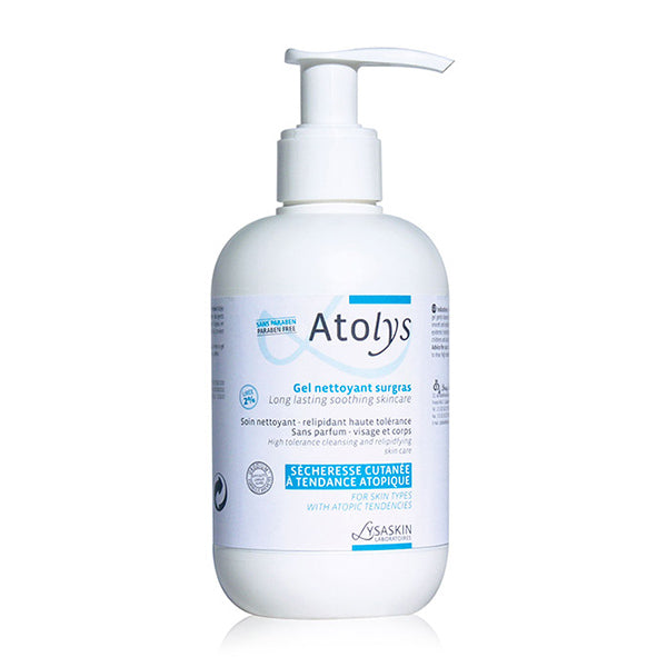 Lysaskin Atolys Cleansing Gel 200ml غسول للبشرة الجافة الحساسة