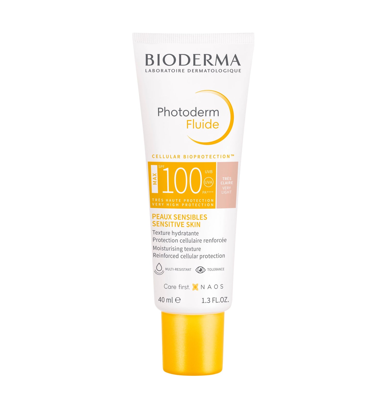 Bioderma Photoderm Max Spf100 Tinted Fluid 40ml واقي شمس بلون فاتح