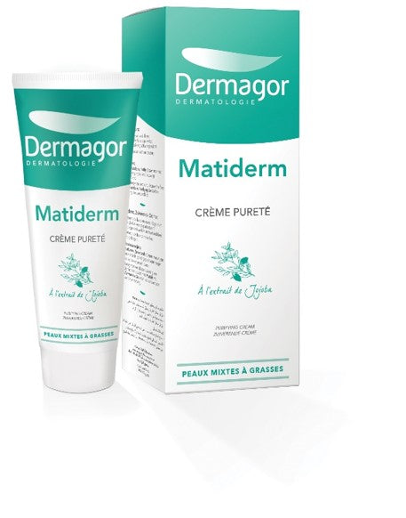 Dermagor Matiderm Matifying &amp; Seboregulating Cream 40ml كريم منظم الدهون