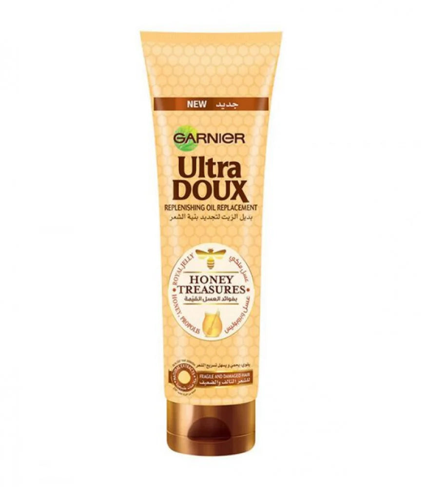 Garnier Ultra Doux Honey Treasures Oil Replacement 300ml بديل الزيت بالعسل الملكي