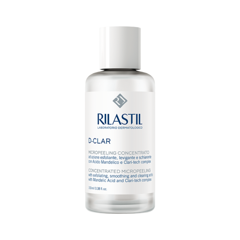 Rilastil D-Clar Concentrated Micropeeling 100ml محلول مقشر الجلايكوليك للبشرة