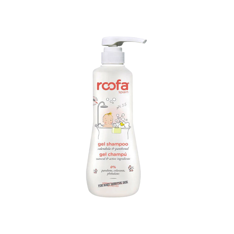 Roofa Calendula Gel Kids Shampoo 500ml شامبو للاطفال