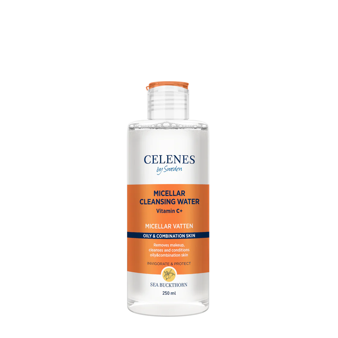 Celenes Sea Buckthorn Thermal Micellar Water 250ml ماء ميسيلار مزيل مكياج