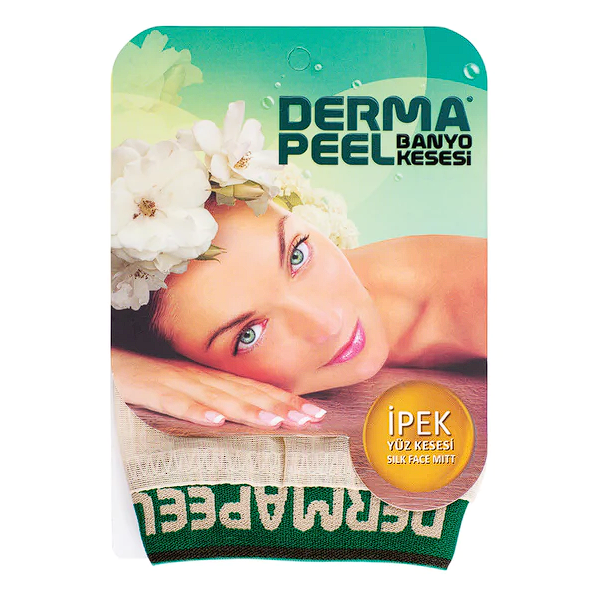 Derma Peel Silk Face Mitt ليفة ناعمة للوجه