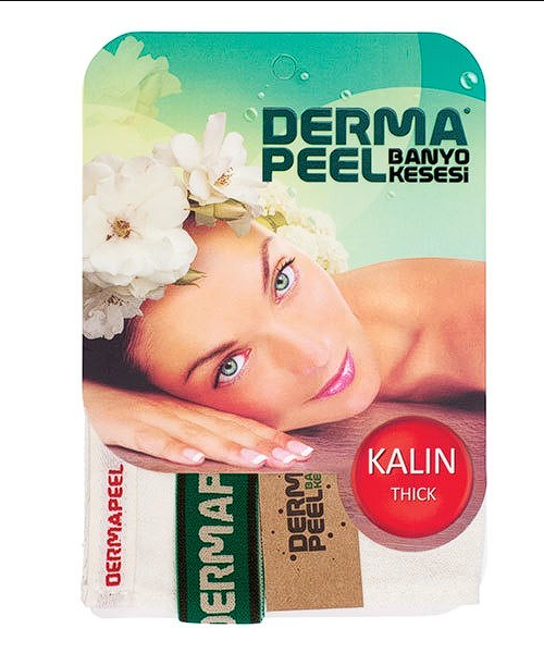 Derma Peel Thick Mitt ليفة خشنة للجسم