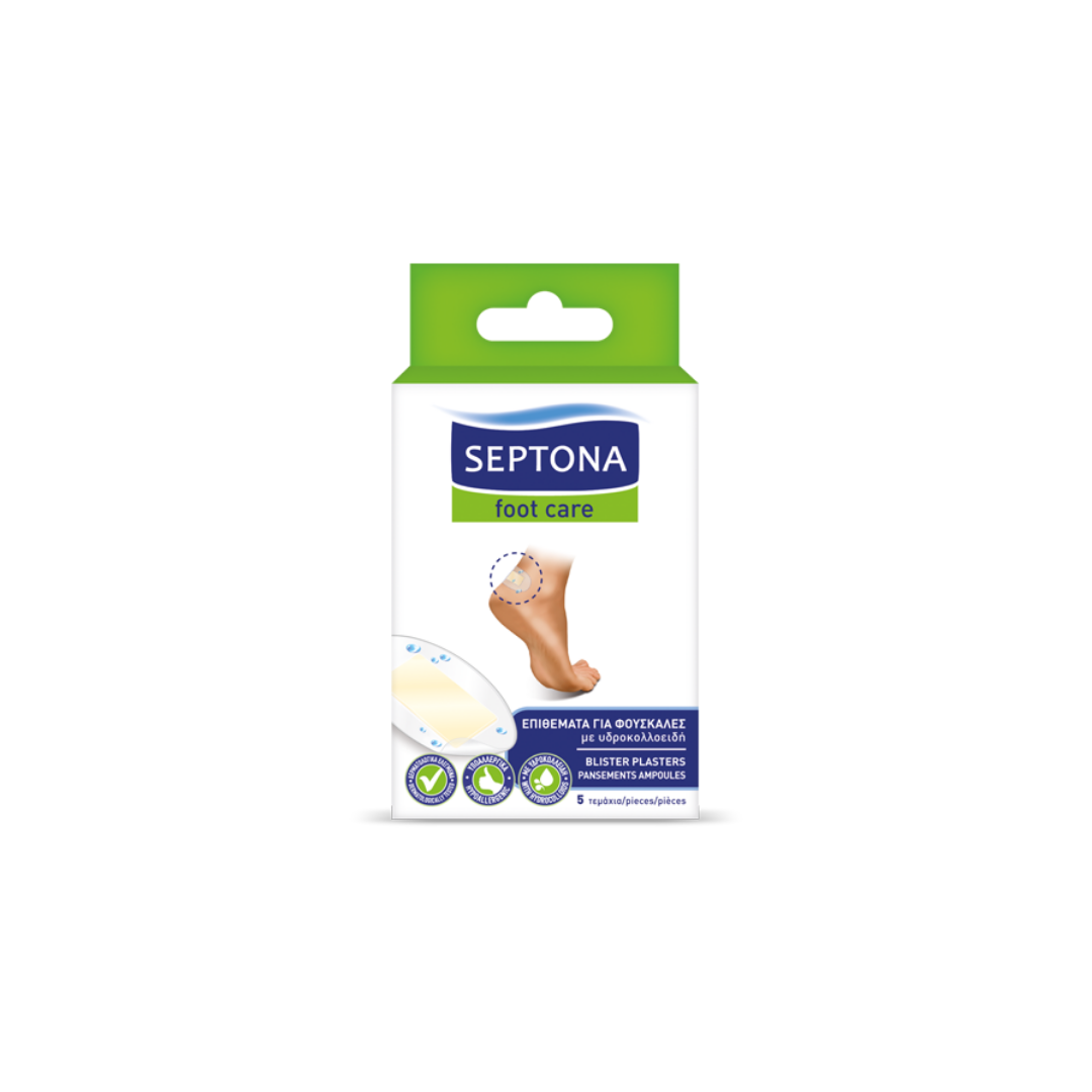 Septona Foot Care Blister Plasters 5Pcs لصقات القدم