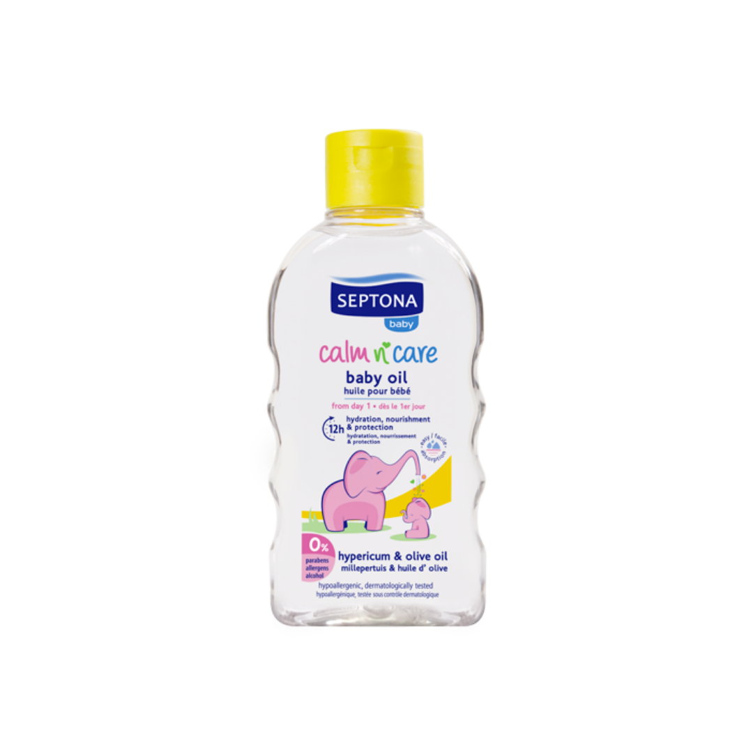 Septona Hypericum & Olive Baby Oil 200ml زيت للاطفال