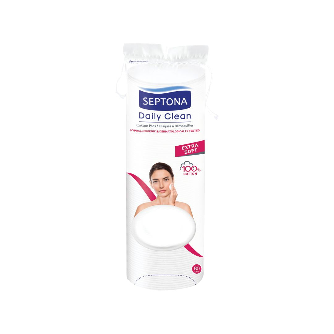 Septona Round Cotton Pad 80 قطن دائري