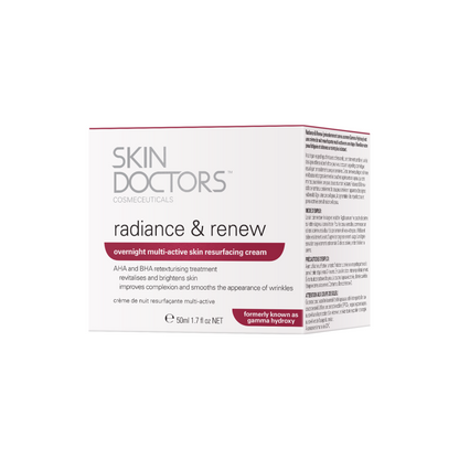 Skin Doctors Radiance &amp; Renew Cream 50ml مقشر كيميائي