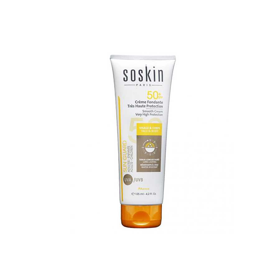 Soskin Spf50+ Smooth Cream 125ml واقي شمس