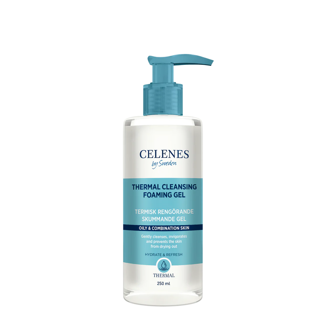 Celenes Thermal Foaming Gel (Oily &amp; Combination) 250ml عسول رغوي للبشرةالدهنية والمختلطة