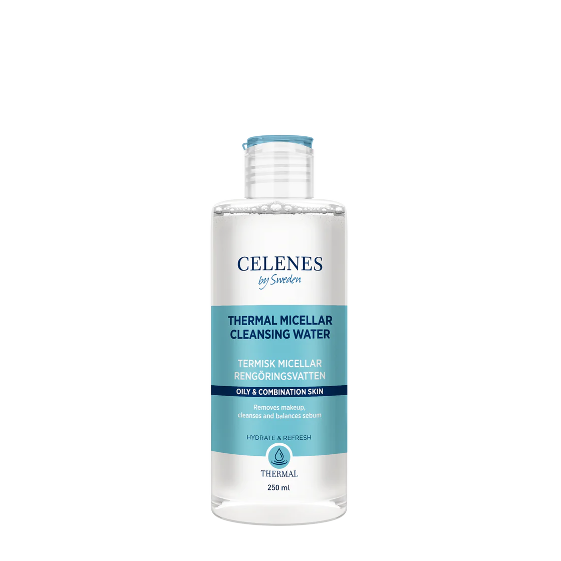 Celenes Thermal Micerllar Water (Oily &amp; Combination) 250ml ماء ميسيلار مزيل مكياج