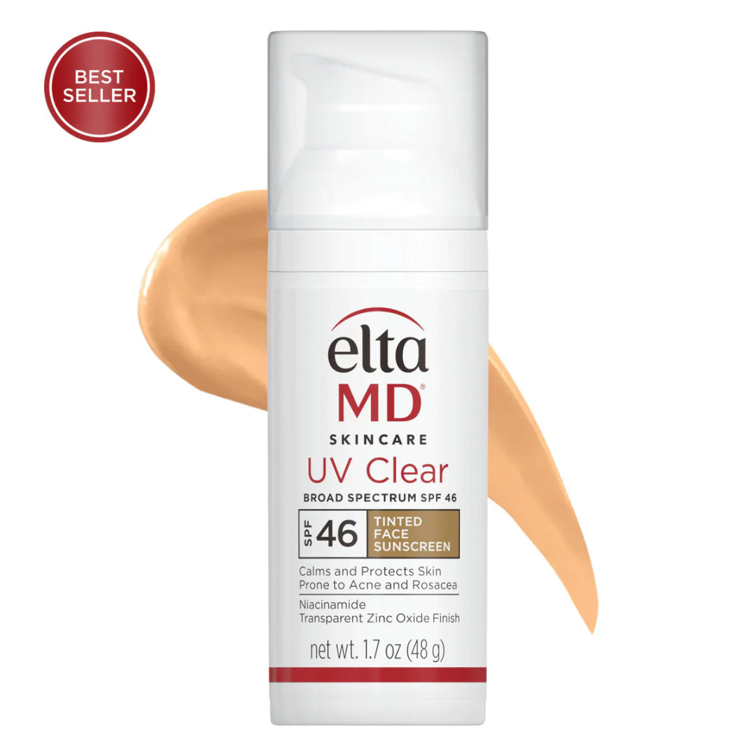 EltaMD UV Clear SPF46 Tinted 48g واقي شمس للبشرة الحساسة