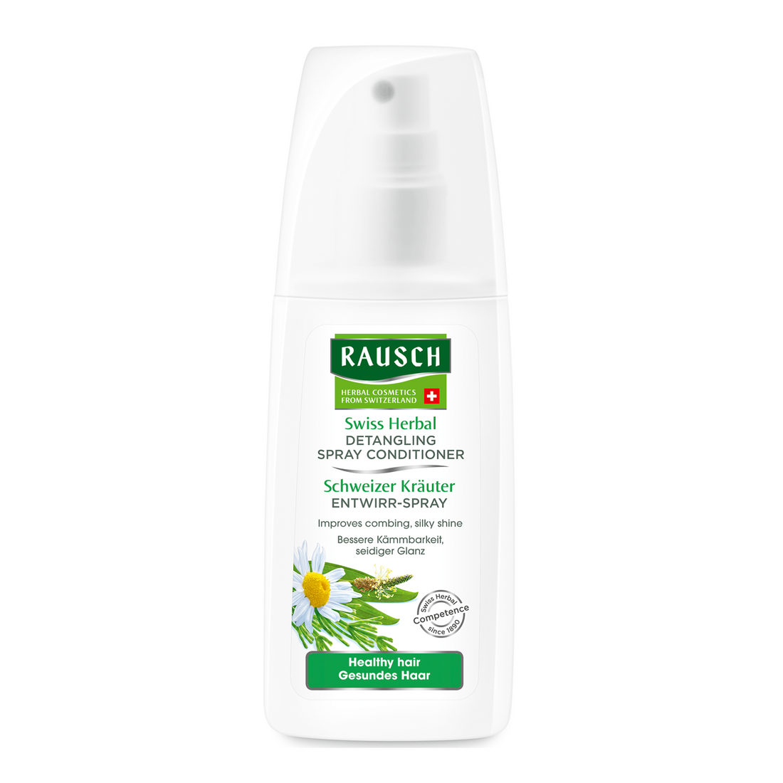 Rausch Swiss Herbal Detangling Spray Conditioner 100ml بلسم لفك تشابك الشعر