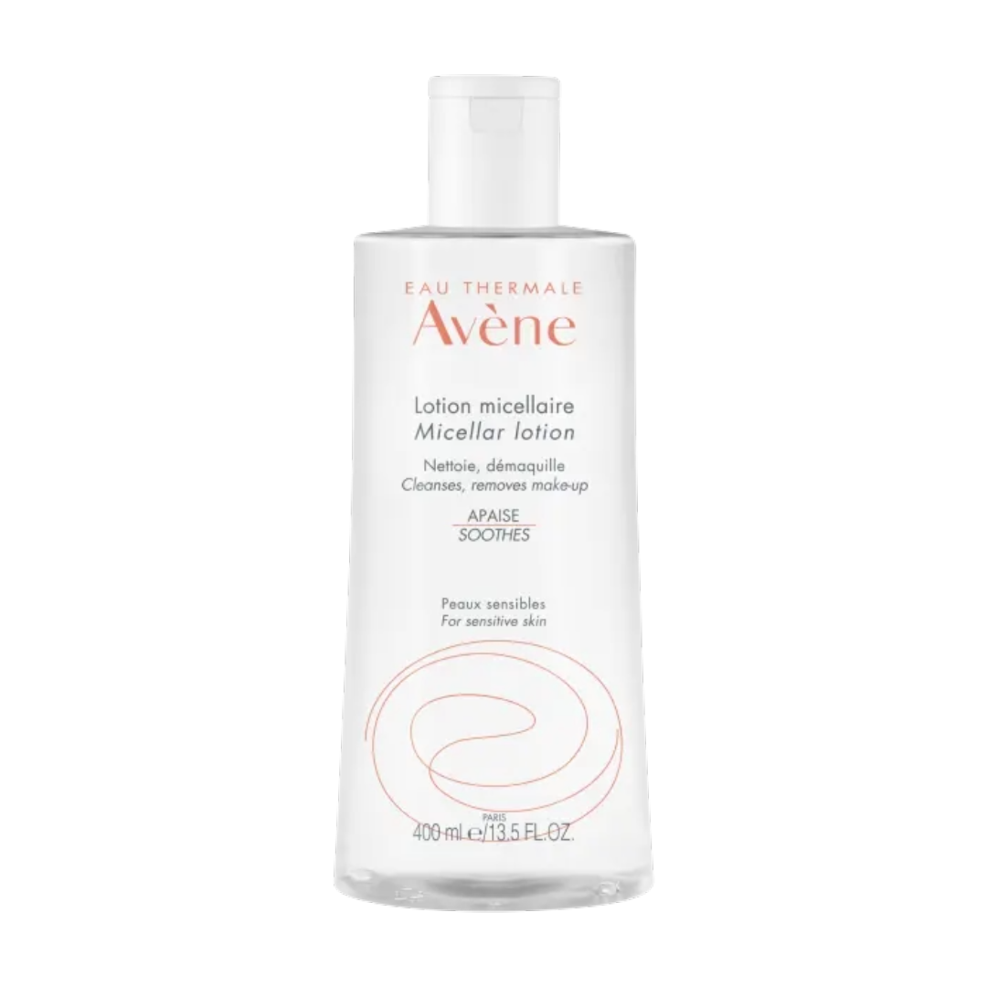 Avene Micellar Lotion Makeup Remover 400ml منظف وتونر ومزيل للمكياج