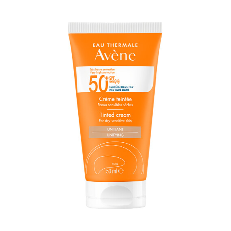 Avene Spf50+ Tinted Cream 50ml واقي شمس مع لون