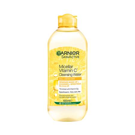 Garnier Brightening Vit C Micellar Cleanser Water 400ml ميسيلار مزيل مكياج