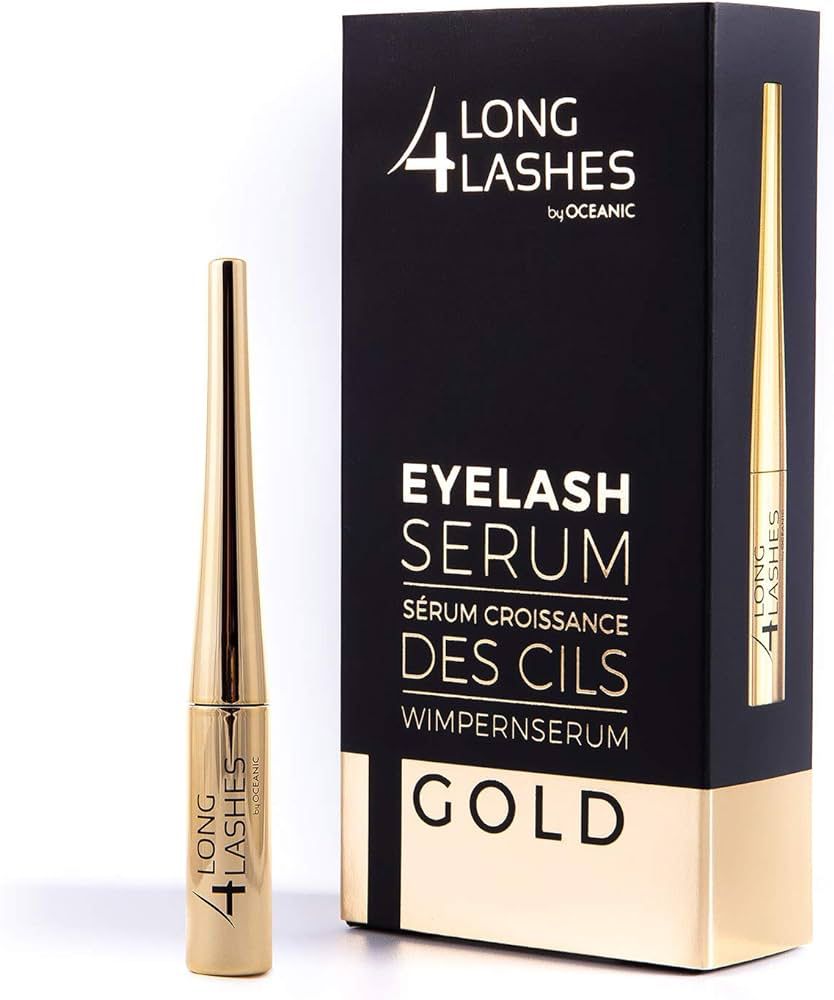 Long 4 Lashes Gold Eyelash Serum 4ml السيروم الذهبي للرموش