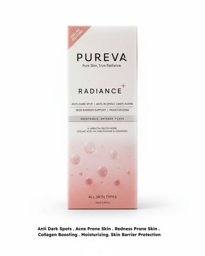 Pureva Radiance+ Intense Fluid 50ml معالج للتصبغات