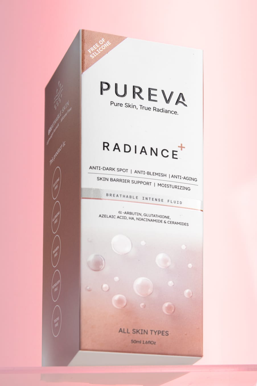Pureva Radiance+ Intense Fluid 50ml معالج للتصبغات