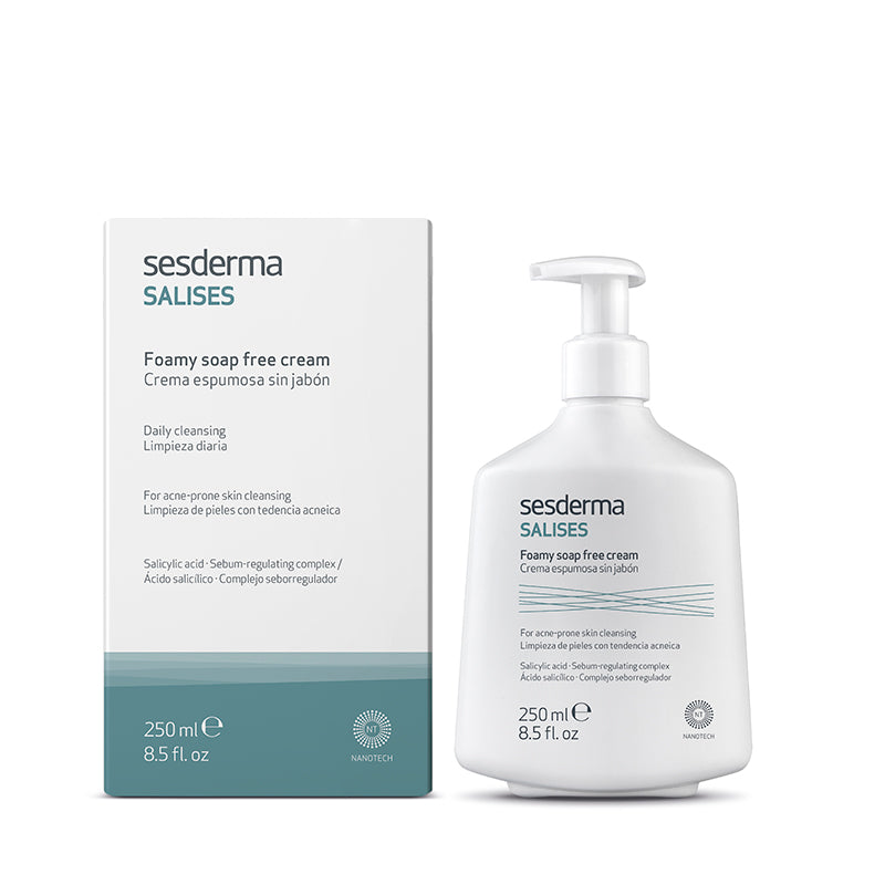 Sesderma Salises Soap Free Foaming Cream 250ml كريم غير صابوني للبشرة الدهنية