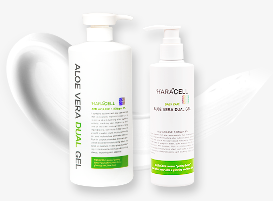 Haracell Aloe Vera Dual Gel 240ml جل الالوفيرا المرطب