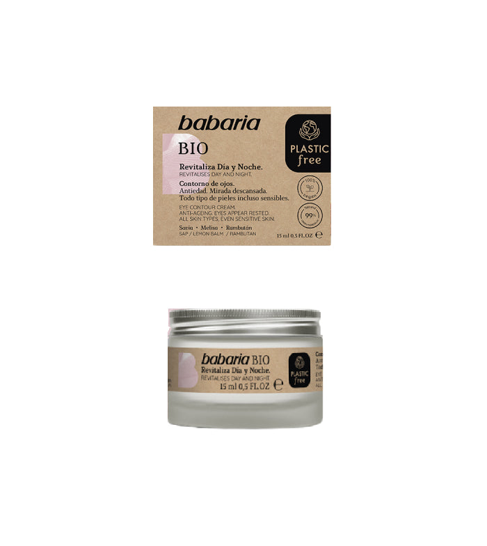 Babaria Bio Eye Cream 15ml كريم عضوي للعين وتجاعيدها