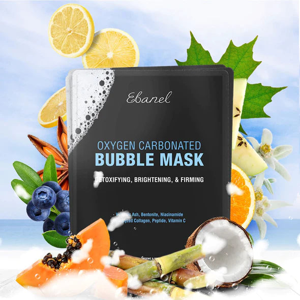 Ebanel Bubble Mask Sheet قناع الفقاعات الكربوني