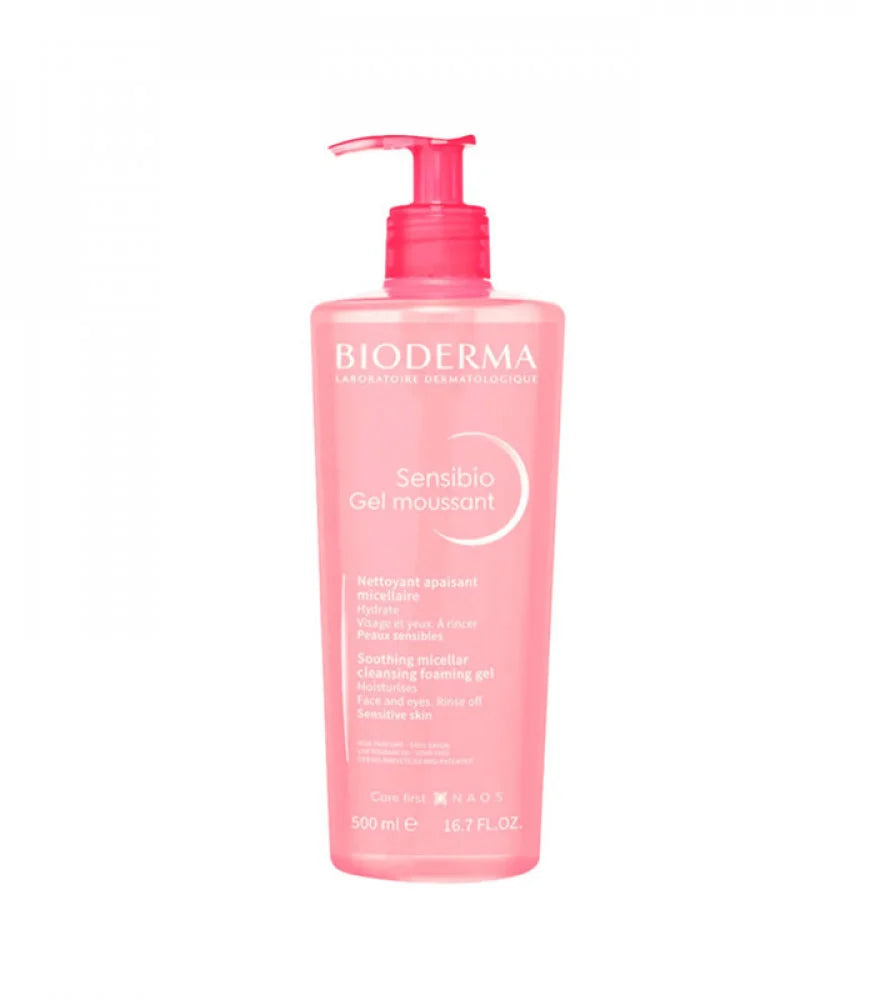 Bioderma Sensibio Cleansing Foaming Gel 500ml غسول جل للبشرة الحساسة