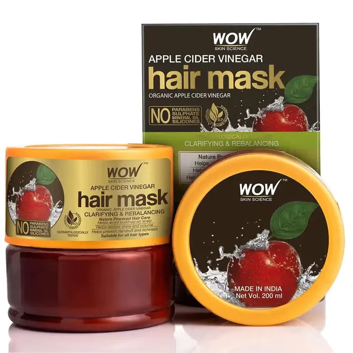 Wow Apple Cider Vinegar Hair Mask 200ml ماسك الشعر بخل التفاح