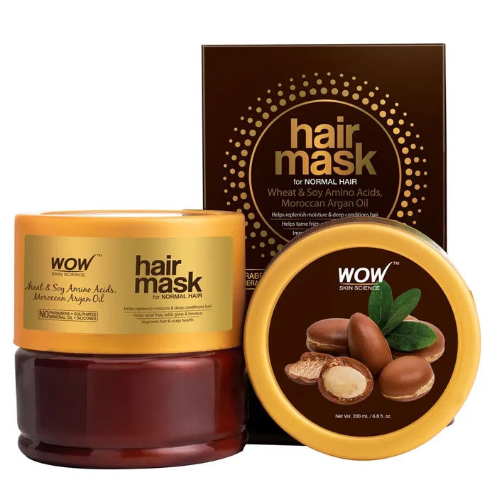 Wow Argan Oil Hair Mask 200ml ماسك الشعر بزيت الارغان