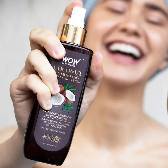 Wow Coconut Clarifying Miceller 200ml ماء ميسيلار