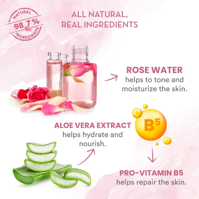 Wow Himalayan Rose Foaming Face Wash 150ml غسول الوجه بالورد