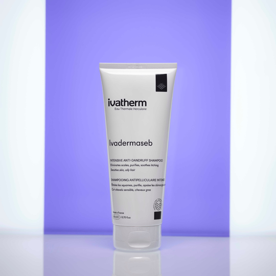 Ivatherm Ivadermaseb Anti Dandruff Shampoo 200ml شامبو مضاد للقشرة للفروة الحساسة