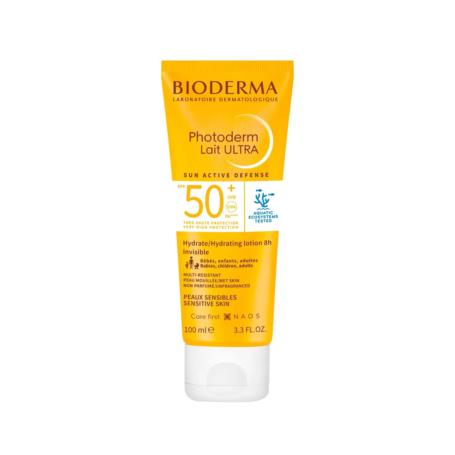 Bioderma Photoderm Lait Ultra Spf50+ Lotion 100ml واقي شمس للجسم والبشرة الحساسة