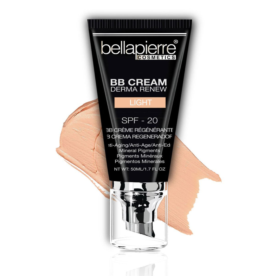 Bellapierre BB Spf20 Cream 50ml -Light بي بي كريم