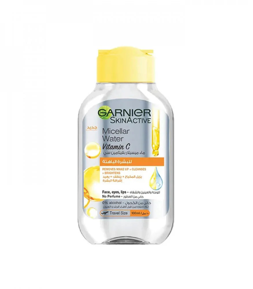 Garnier Vit C Micellar Cleansing Water 100ml ميسيلار مزيل مكياج