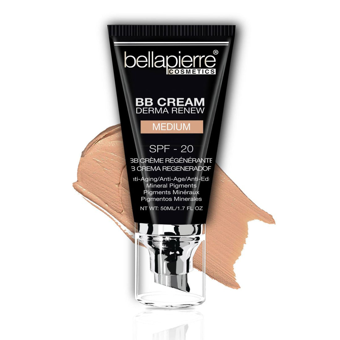 Bellapierre BB Spf20 Cream 50ml -Medium بي بي كريم