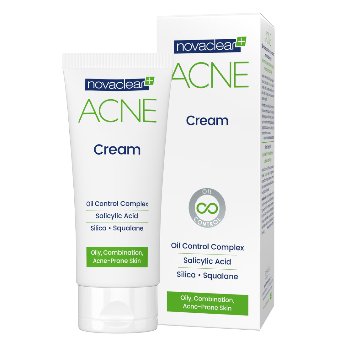 Novaclear Acne Cream 40ml كريم للبشرة الدهنية والمعرضة لحب الشباب