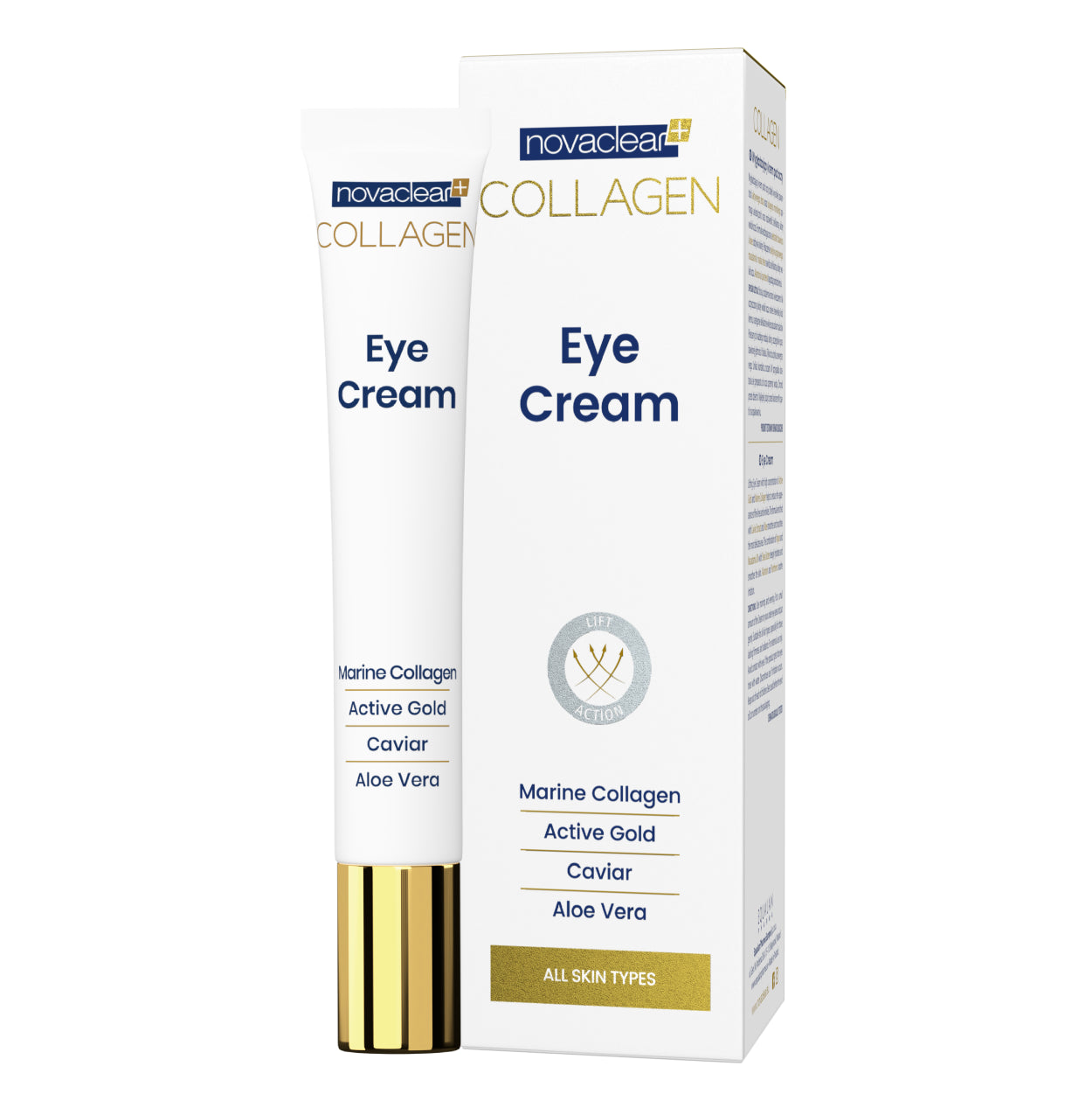 Novaclear Collagen Eye Cream 15ml كريم العين بالكولاجين