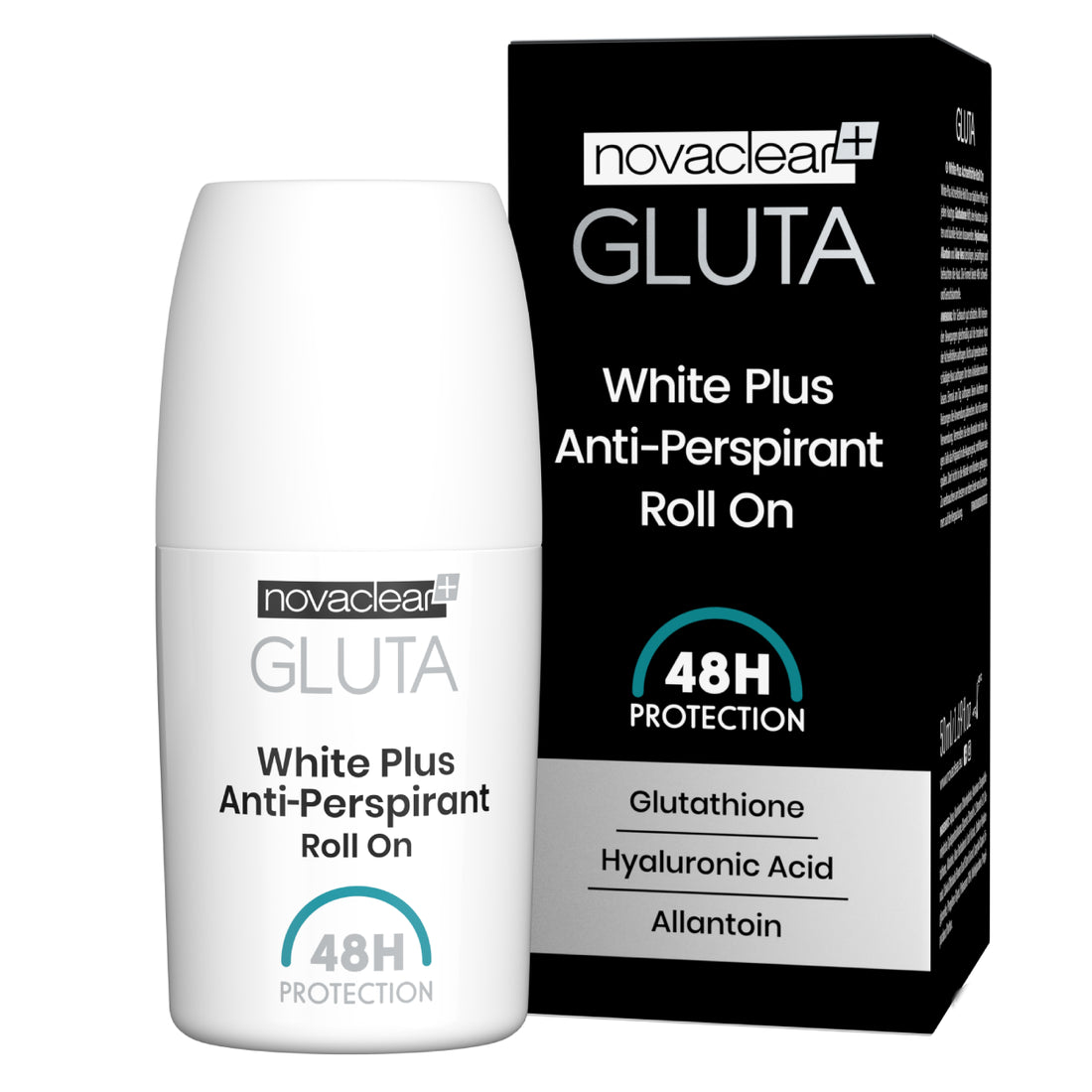 Novaclear Gluta White Anti-Perspirant Roll On 50ml مضاد للتعرق