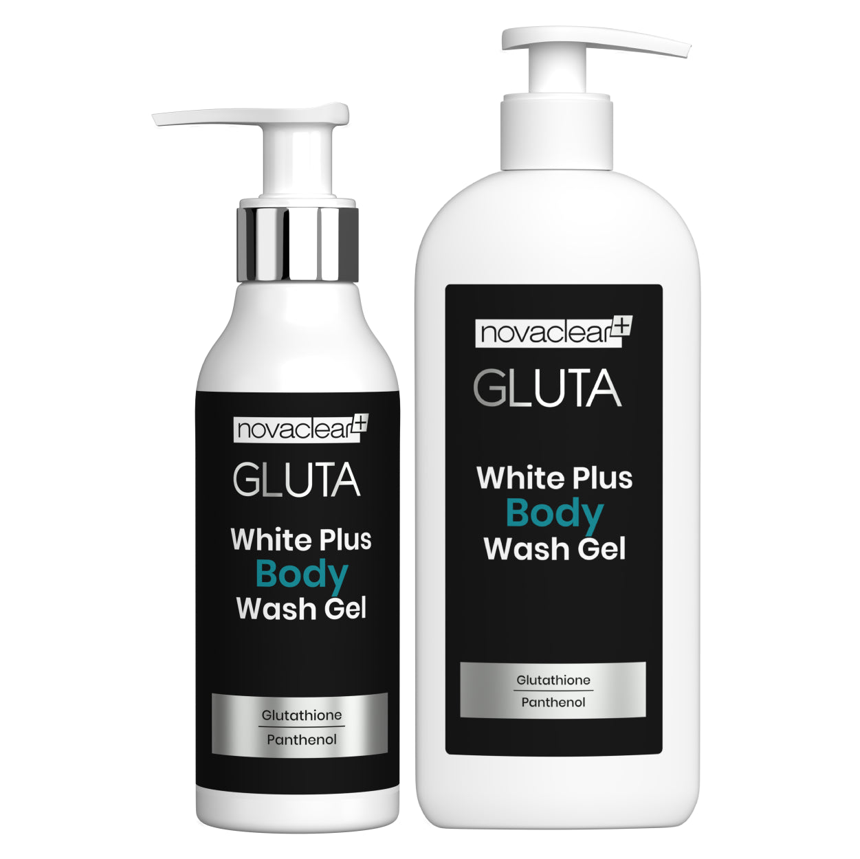 Novaclear Gluta White Plus Body Wash Gel 500ml غسول لتفتيح الجسم