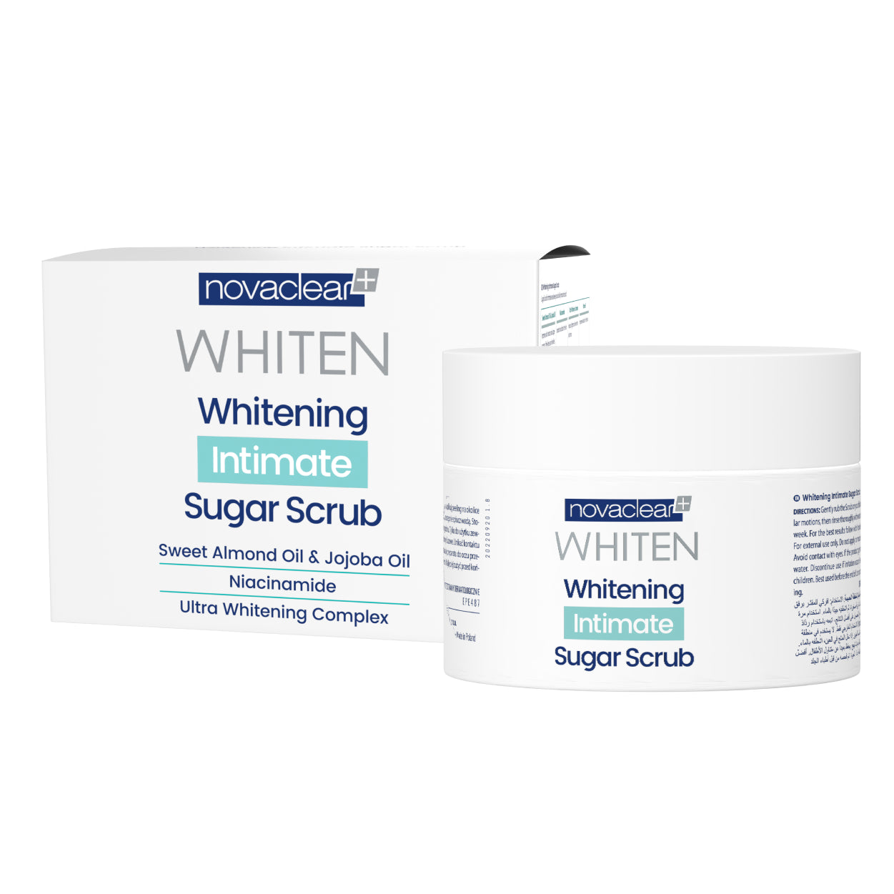 NovaClear Whitening Intimate Sugar Scrub 45g مقشر للمناطق الحساسة