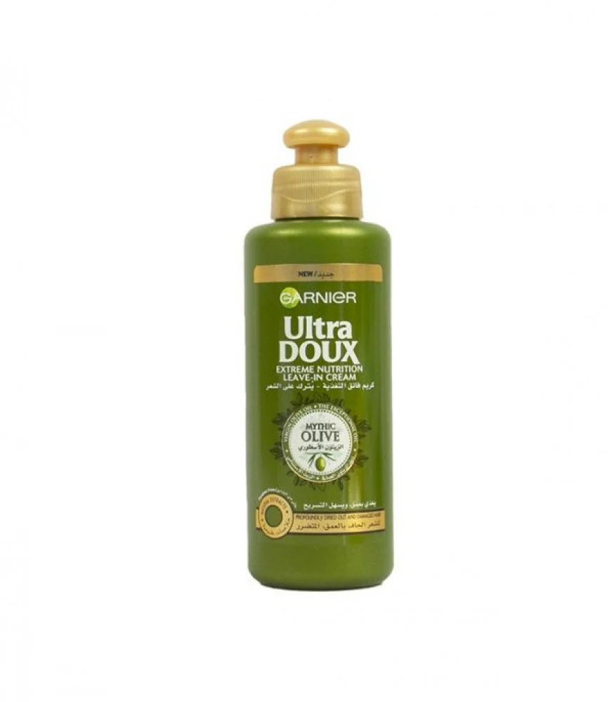 Garnier Ultra Doux Olive Mythic Leave In 200ml كريم الشعر بالزيتون